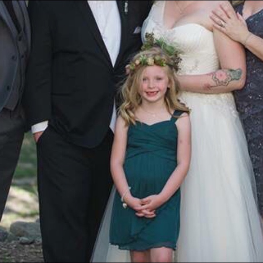 David’s Bridal Flower Girl Dress
